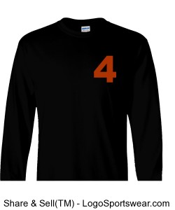 Dauntless Four Long Sleeved T-Shirt Design Zoom